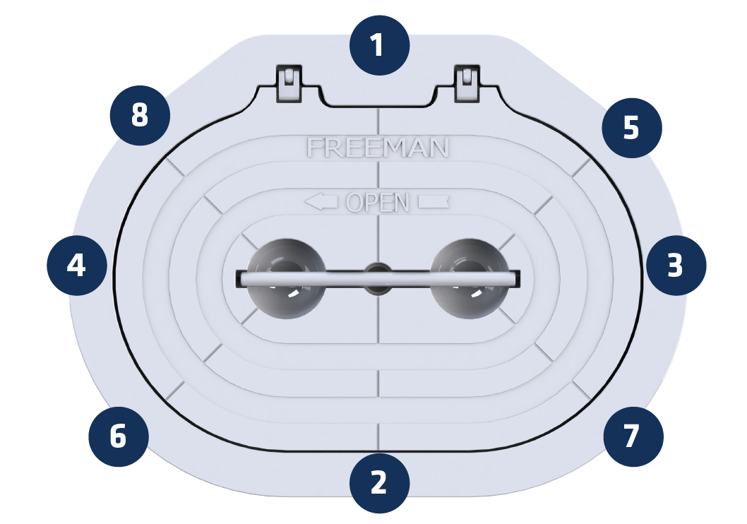 Series 2400 Cast Hatch Weld-In or Bolt-On Installation Instructions