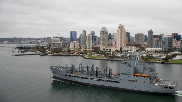 USA Sliding Door on Navy Ship