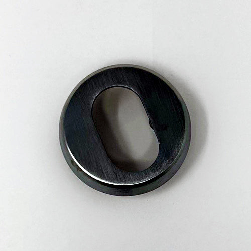 Lock Parts, Exterior Cylinder Rose, 9mm