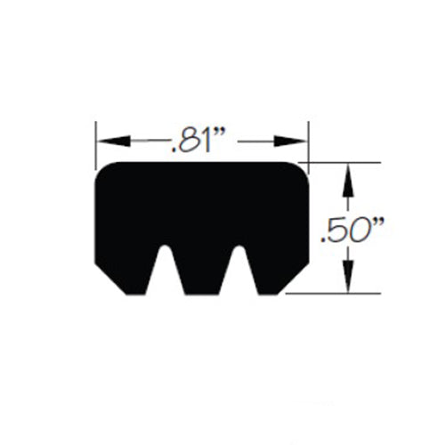Gasket, Bulk (Knife-edge Hatch)
