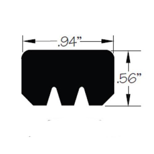 Gasket, Model 2222 Hatch (Knife Edge, AL Ring)