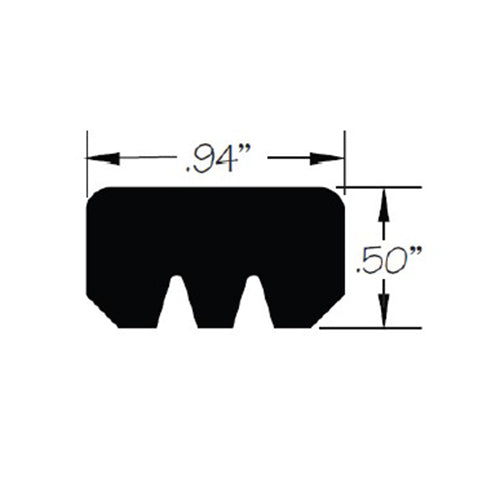 Gasket, Model 1824 Hatch (Knife Edge, STL Ring)