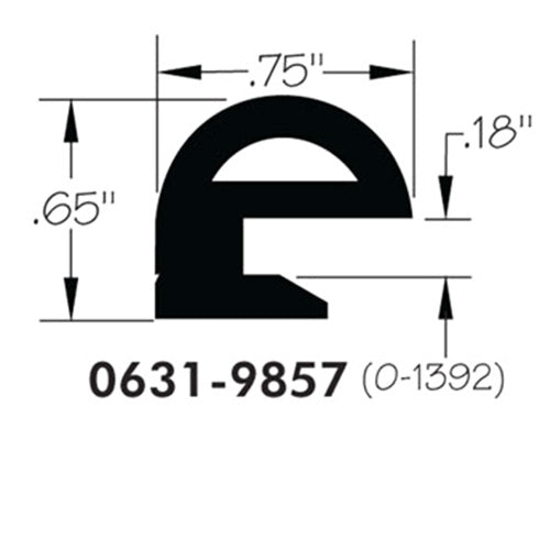 Gasket, FM Dual Axis Sliding Doors