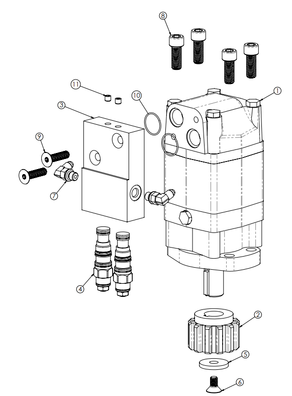 ES1000 Rotational Motor Assembly