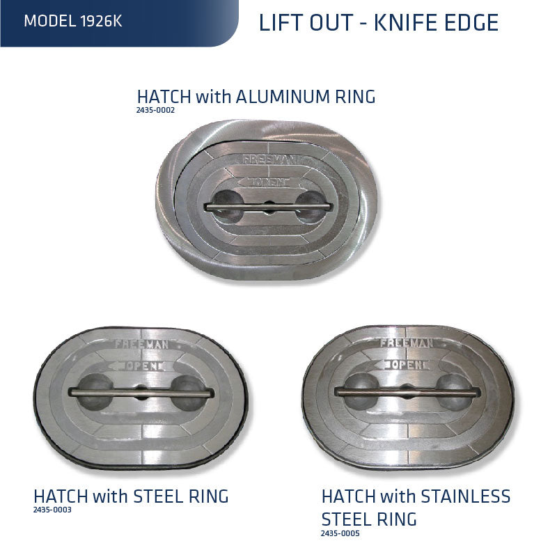 Model 1926K, Hatch with Ring (Knife Edge)