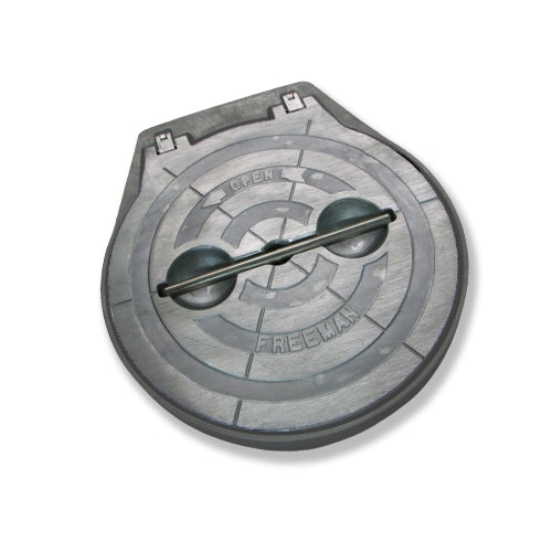 Model 18HK, Hinged Hatch with Ring (Knife Edge)