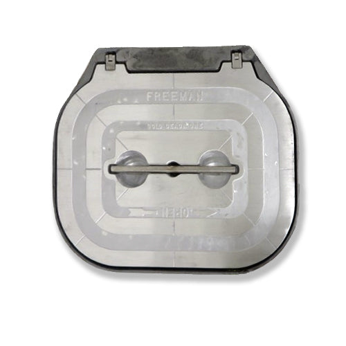 Model 1824HK, Hinged Hatch with Ring (Knife Edge)