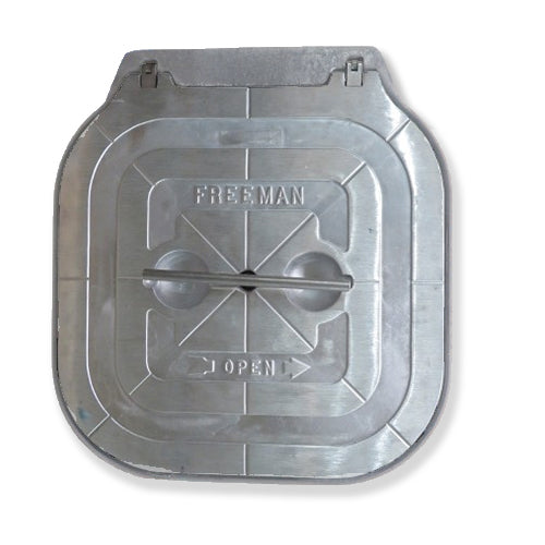 Model 2424K, Hinged Hatch with Ring, (Knife Edge)