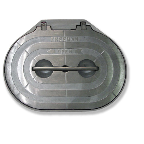 Model 1524HK, Hinged Hatch with Ring (Knife Edge)
