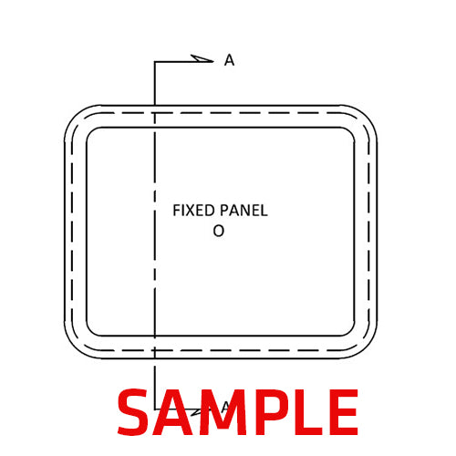 400F Fixed Window, Clearance