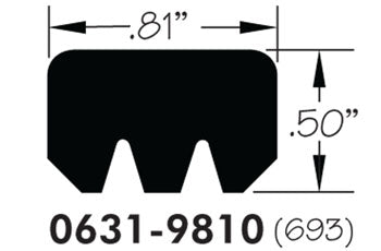 Gasket, Model 18 Hatch (Knife Edge, STL Ring)