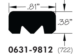 Gasket, Model 20 Hatch (Knife Edge, STL Ring)