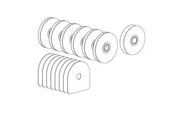 Sheave Kit, WD600, 800, 1000