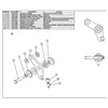 Dog, PCM 45 Degree Roller Assembly