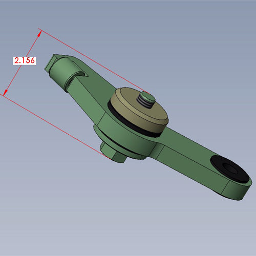 Dog, PCM 45 Degree Roller Assembly