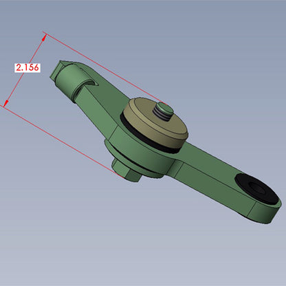 Dog, PCM 45 Degree Roller Assembly