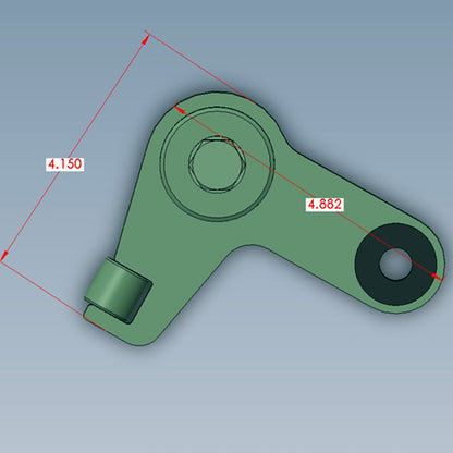 Dog, PCM 90 Degree Roller Assembly