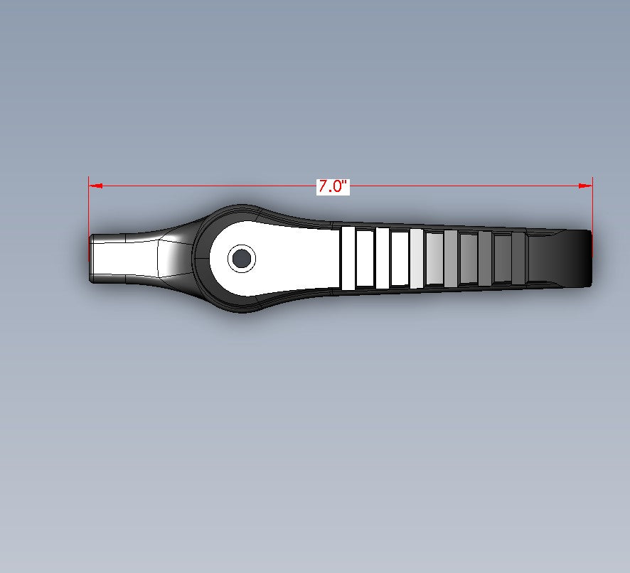 Dog Handle, Door, With Tang, Interior