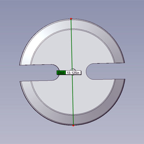 Handwheel, Flush Assembly