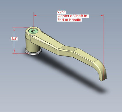 Handle Assembly, Actuator QA Doors, Exterior