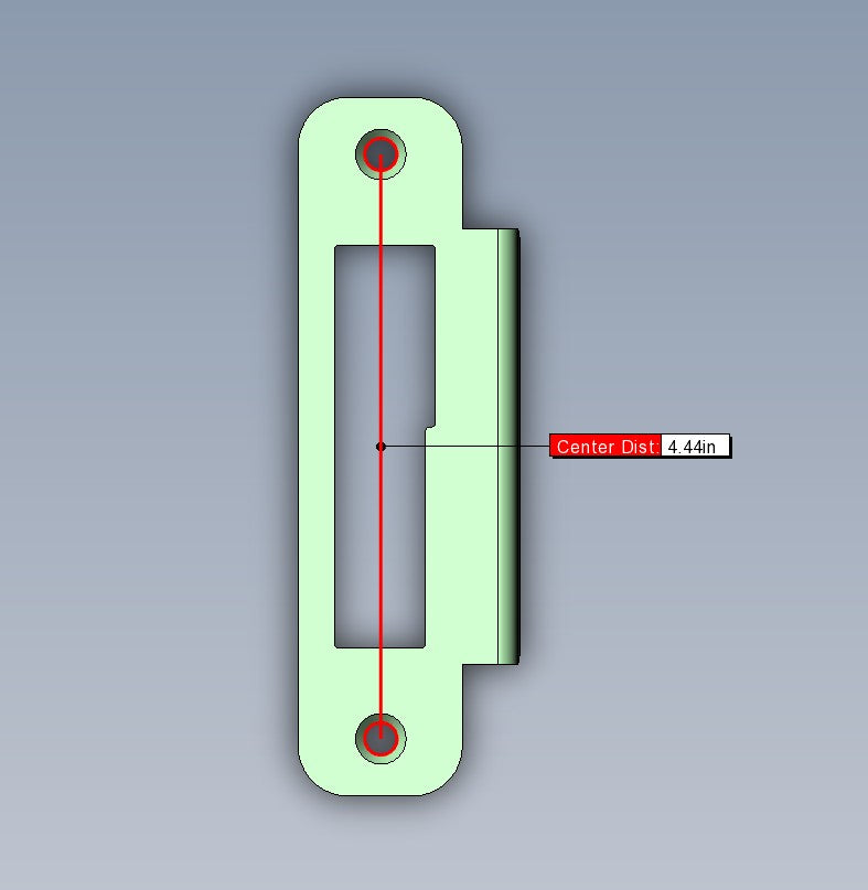 Striker Plate, Door, Right