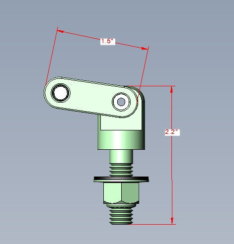 Hinge Assembly, Model 18 & Larger Hinged Hatches