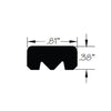 Gasket, Bulk (Knife-edge Hatch)