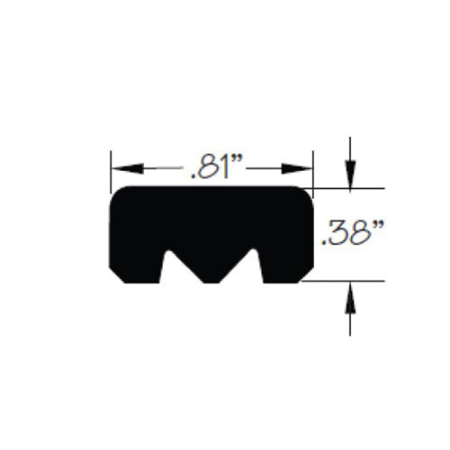 Gasket, Bulk (Knife-edge Hatch)