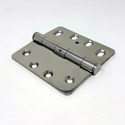 Hinge Kit, Polished, Butt, 4x4