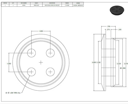 Gasket, Hydraulic Hose, SM800