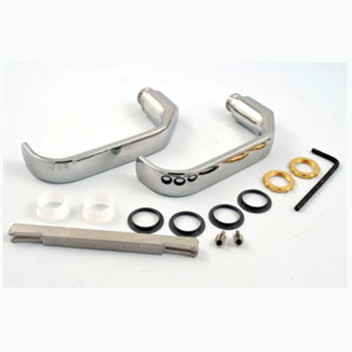 Lock Parts, Trioving Handle Kit, 107mm, Polished Chrome