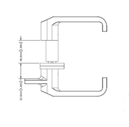 Dog Set, 575 Series, Stainless Steel