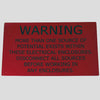 Legend Plate, Warning