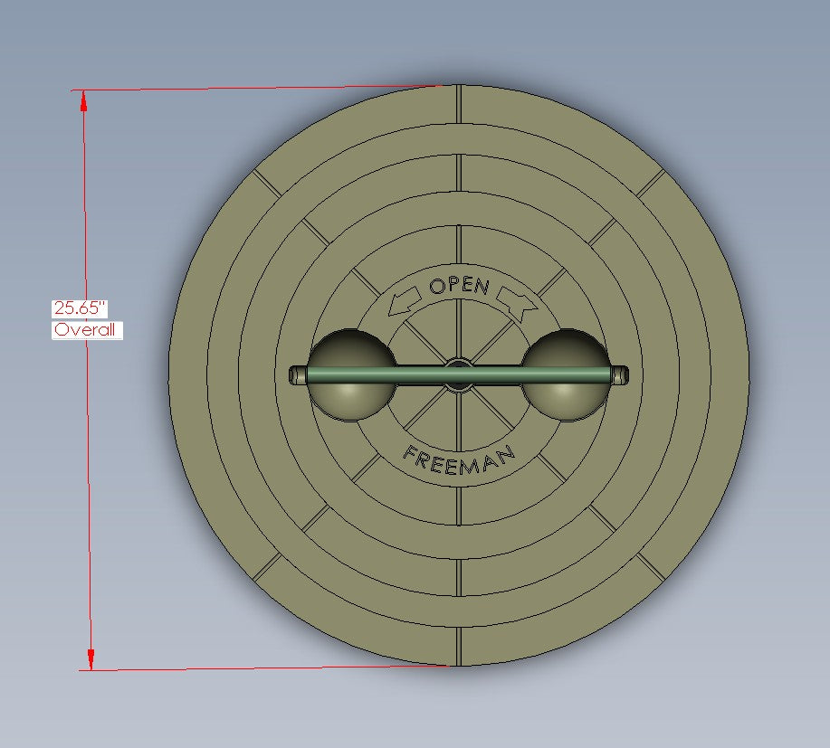 Model 24 Hatch, CPA Only (Knife Edge)