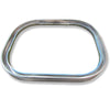 Stainless Steel Ring, Model 2428 Hatch (Knife Edge)