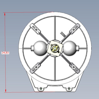 Model 20, Hinged Hatches with Ring (Compression)