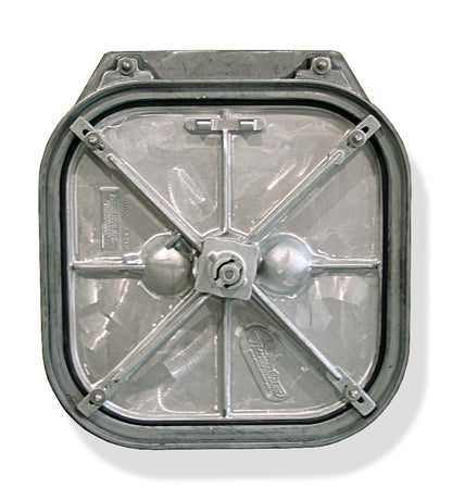 Model 2464K, Hinged Hatch with Ring, (Knife Edge)