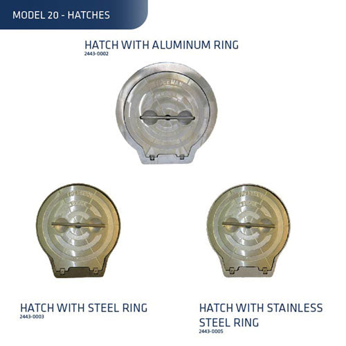 Model 20, Hinged Hatches with Ring (Compression) – AdvanTec Store