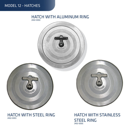 Model 12" Hatches with Ring