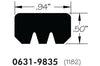 15" x 24" Gasket (for knife-edge hatch)